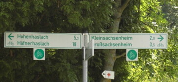 Wegbeschreibung Tour de Sachsenheim
