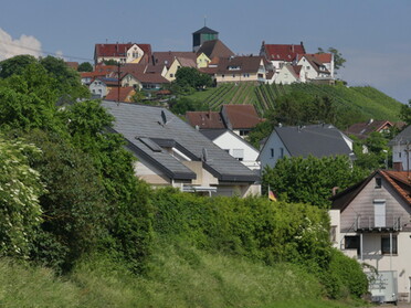 Blick auf "Kirchberg" Hohenhaslach