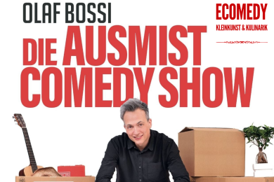 ECOmedy II. Kleinkunst & Kulinarik: Olaf Bossi - Die Ausmist Comedy Show