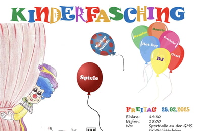 Kinderfasching 2025 - ausverkauft! 